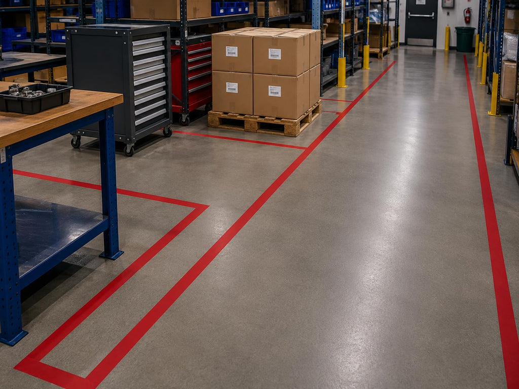 Tapeline Floor Marking Tape (Red)