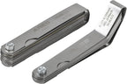 ARES 11043 2-Pc Feeler Gauge Set - Straight & Offset, SAE & Metric