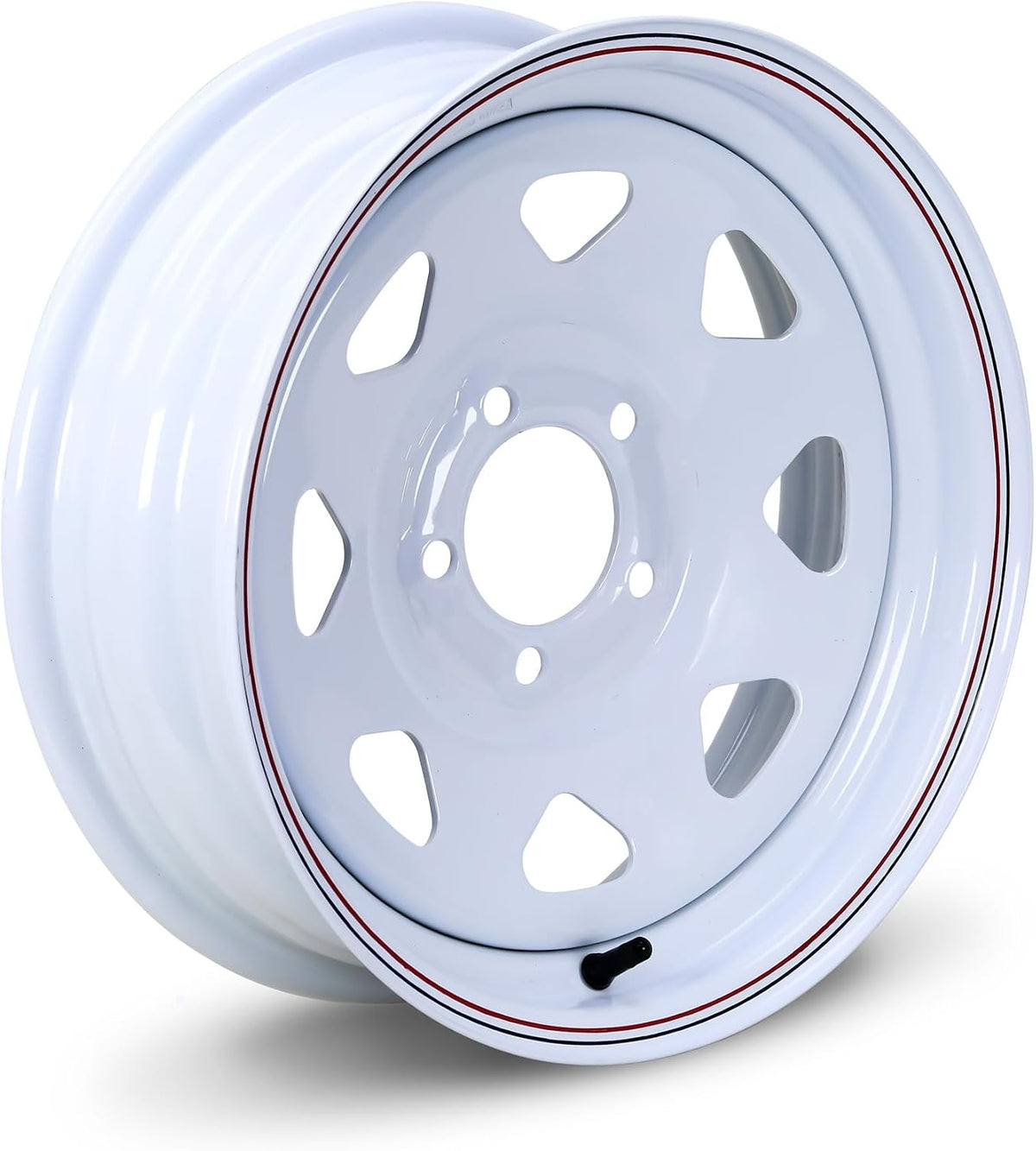 Trailer Tire Wheel ST205/75D15 6PR 101L 5X4.5 White Spoke Pk2