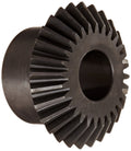 Martin M1414 Miter Gear, 20° Pressure Angle, High Carbon Steel, Inch, 0.190" Face, 3/8" Bore Diameter, 1" Pitch Diameter, 1.11" Outer Diameter, 14 Teeth