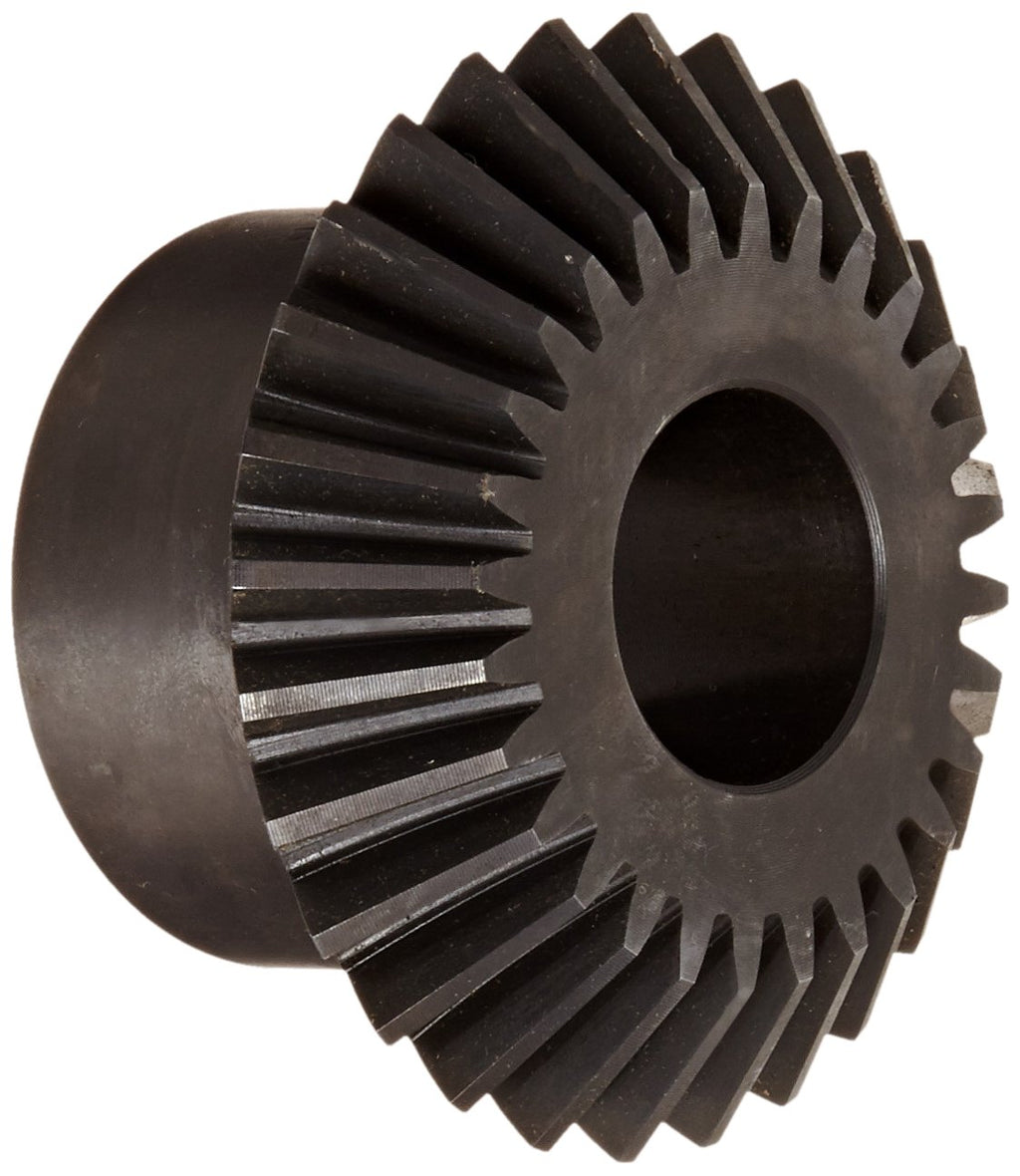 Martin M624 Miter Gear, 20° Pressure Angle, High Carbon Steel, Inch, 0.860" Face, 1 1/4" Bore Diameter, 4" Pitch Diameter, 4.24" Outer Diameter, 24 Teeth