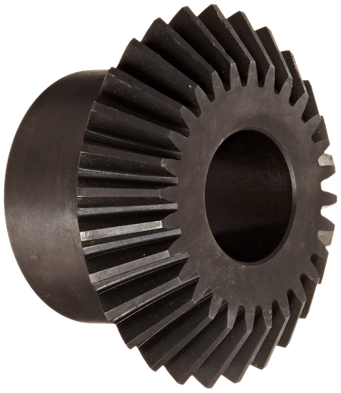 Martin M624 Miter Gear, 20° Pressure Angle, High Carbon Steel, Inch, 0.860" Face, 1 1/4" Bore Diameter, 4" Pitch Diameter, 4.24" Outer Diameter, 24 Teeth