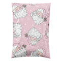 Poly Mailers 6x9, Pink Santa, 100 Pack
