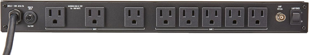 PL-8C Classic 15A Power Conditioner, 9 Outlets & LED Rack Lights