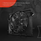 A-Premium Engine Radiator Cooling Fan Assembly