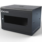 Wall Mount Network Server Cabinet 9U Network Rack Enclosure for Computer Routers Switches Networking Electronic