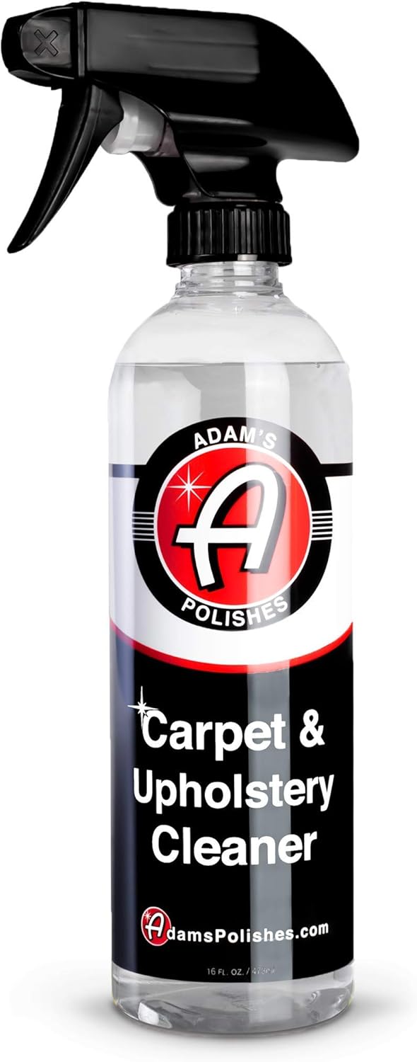 Carpet & Upholstery Cleaner (16oz) - Powerful Car Carpet Cleaner For Auto Detailing, Cloth & Fabric Interior Cleaning