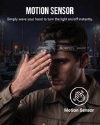 H260PRO 260LM Clip on Hat Light, Motion Sensor Ultra-Light Headlamp