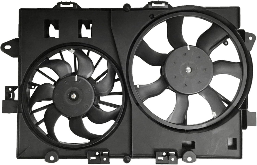 PartsFlow Engine Radiator Cooling Fan Assembly For 2006-2008 Chevrolet Equinox For 2006-2008 Pontiac Torrent 621-052