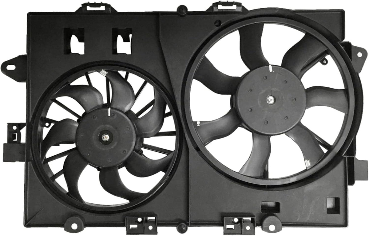 PartsFlow Engine Radiator Cooling Fan Assembly For 2006-2008 Chevrolet Equinox For 2006-2008 Pontiac Torrent 621-052