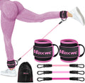 Ankle Resistance Bands with Cuffs, Ankle Bands for Working Out, Ankle Resistance Band for Leg, Booty Workout