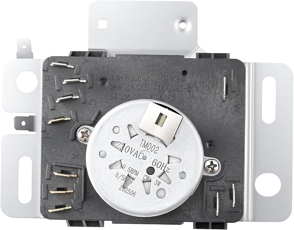 W10436303, WPW10436303 Dryer Timer Replacement, 230V 60Hz, 2-Year Warranty
