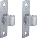 Gate Hinge Wall Mount Gate Hinge for 5/8'' Pin Chain Link Fence Post Hinge (2 Pcs)