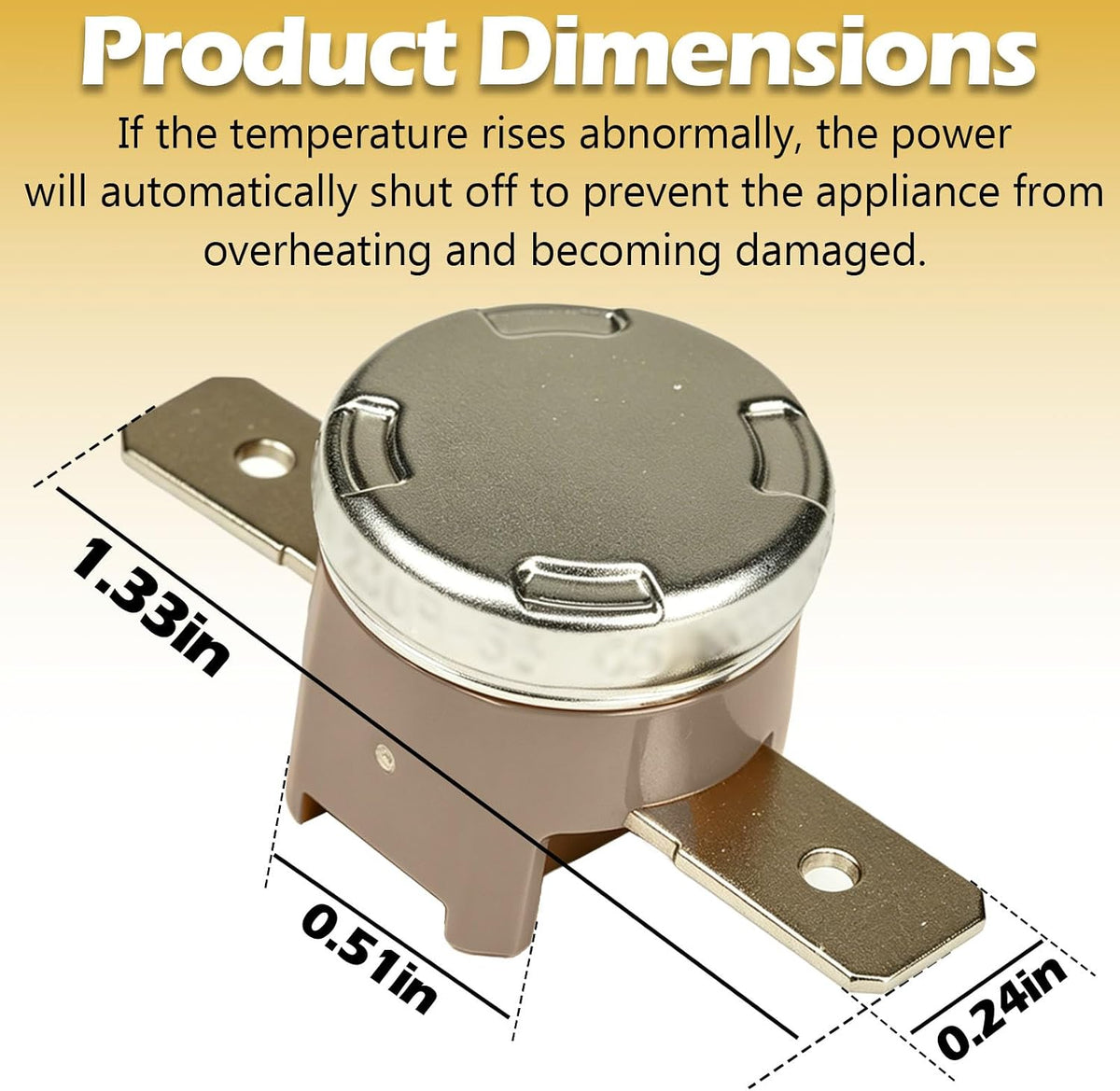 29329.1000 Hi Limit Thermostat Replacement for Bunn Coffee Maker