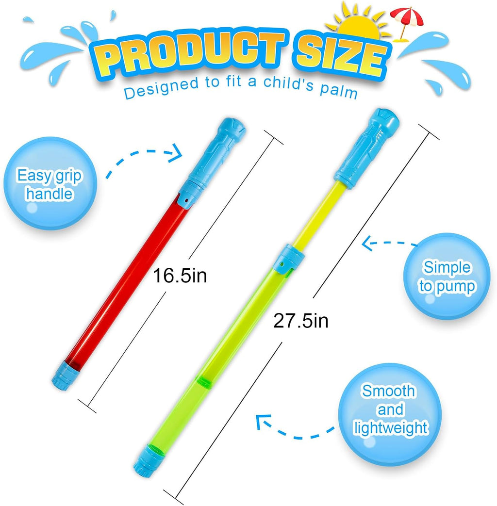 Water Guns for Kids - Water Pool Toys for Kids Ages 3-5, 4-8, 8-12 - Pool Games - Squirts Bulk Party Favors Outdoor