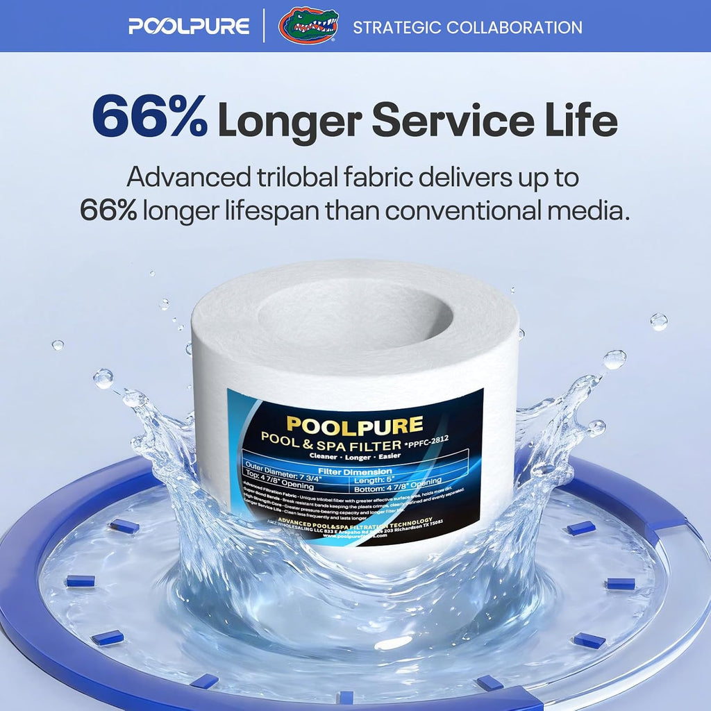 POOLPURE FC-2812 SPA Filter Replaces Sundance 6540-502 1PACK