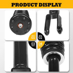 Jecoupoon 2PCS Front Shock Absorber Struts Compatible with XF RWD 09-15