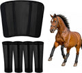 Fly Boots for Horses Set of 4, Breathable Mesh Horse Fly Boots with Support Stays, Adjustable Hook and Loop Closure