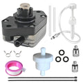 JLM MARINE 15100-91J03 Fuel Pump & 15410-98500 Filter for Suzuki 4-6 HP