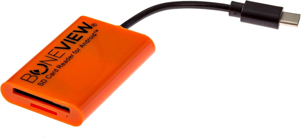 SD Card Reader for Android - Type C USB Trail Camera Viewer by BoneView - Backup Play Save and Share Deer Hunting