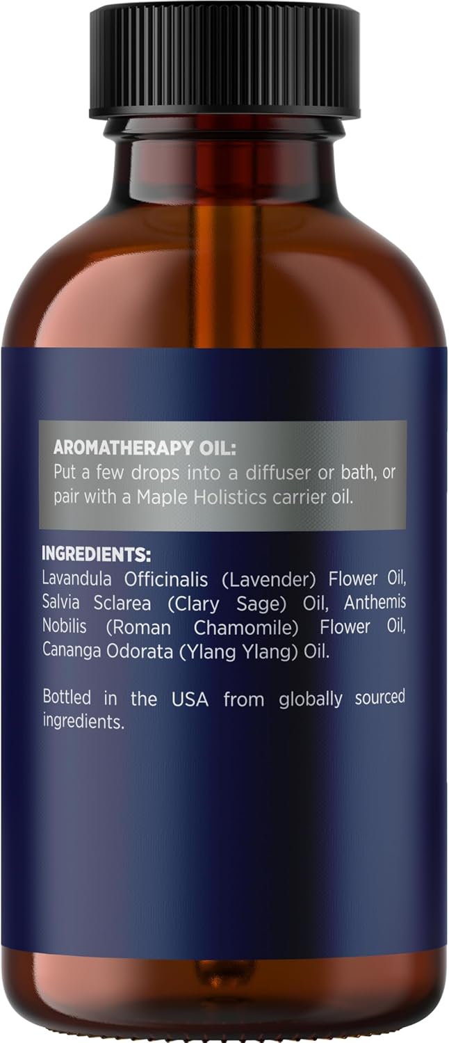 Sleep Essential Oil Blend for Diffuser - Dream Essential Oils for Diffusers Aromatherapy and Relaxation with Clary
