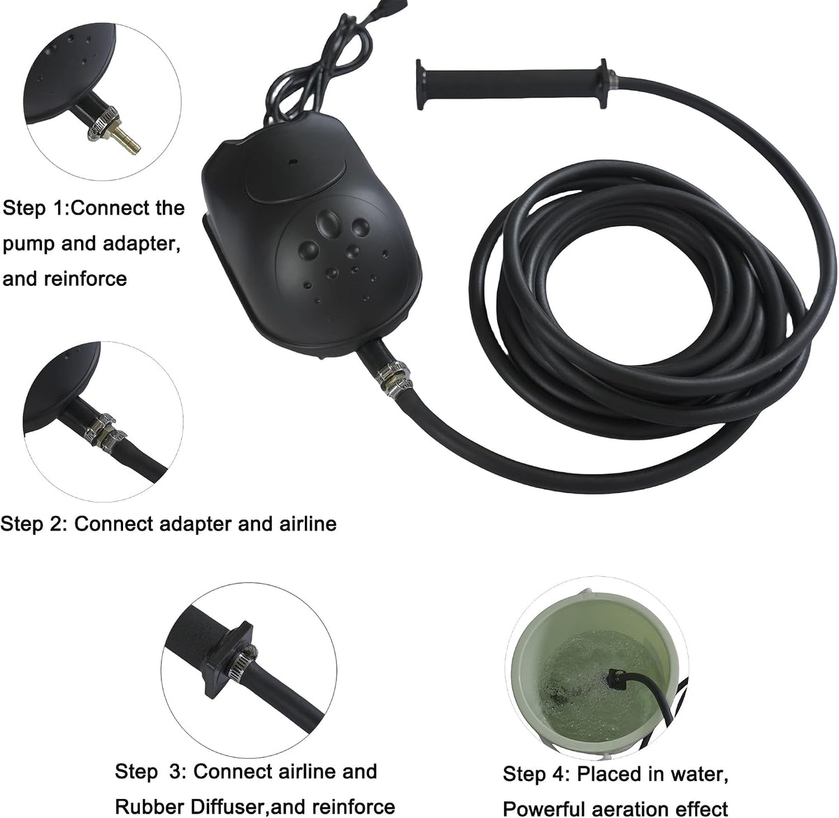 Pond Aerators for Outdoor Ponds 8000 Gallons Koi Pond Air Pump
