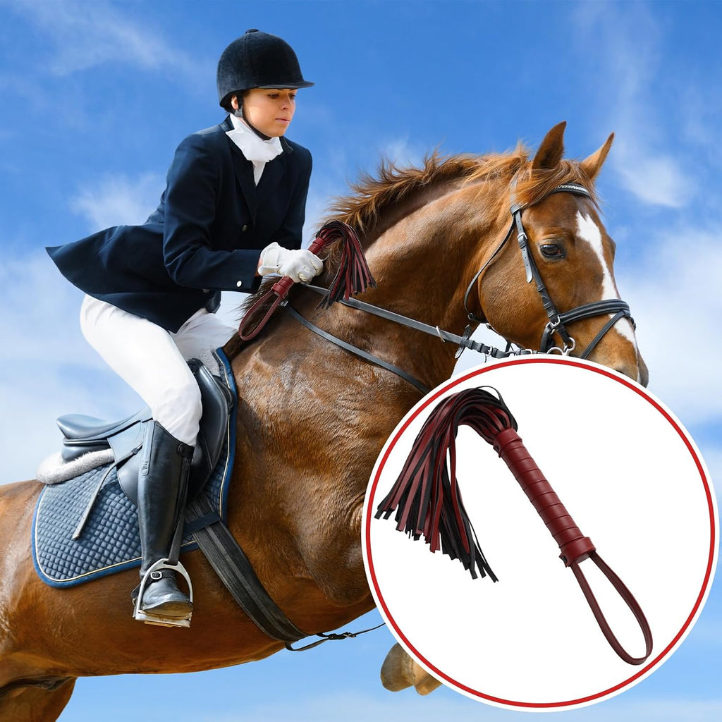 2P Riding Crop for Horse Riding Crop Horse Whip with PU Leather
