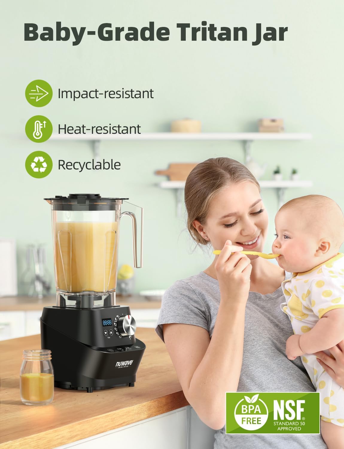 Infinity Commercial Blender, Heavy-Duty Smoothie Blender