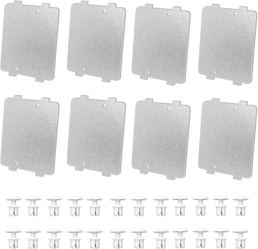 8-Pack WB39X10034 Microwave Waveguide Cover & 24 Locking Buttons