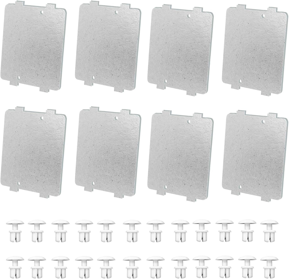 8-Pack WB39X10034 Microwave Waveguide Cover & 24 Locking Buttons