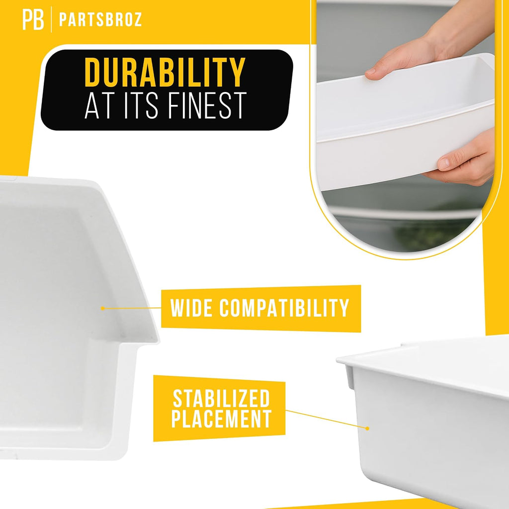 Refrigerator Door Shelves for Whirlpool ED5KVEXVB01 (3-Pack)