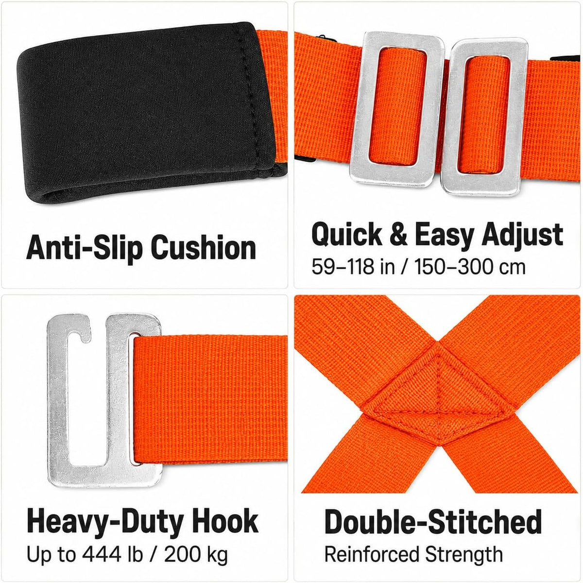 Moving Straps for Lifting 2-Person Furniture Portable Belt