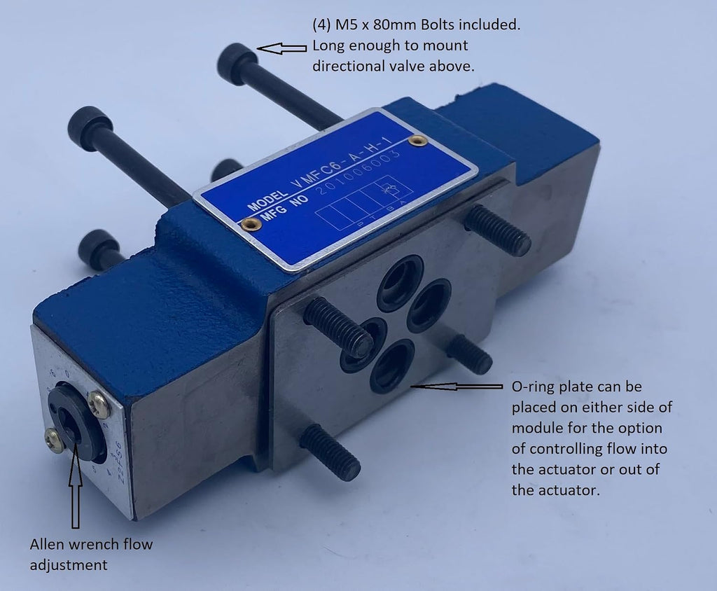 Flow Control Valve D03 (NG6) Module 9 gpm 3045 psi (AB - A and B port)
