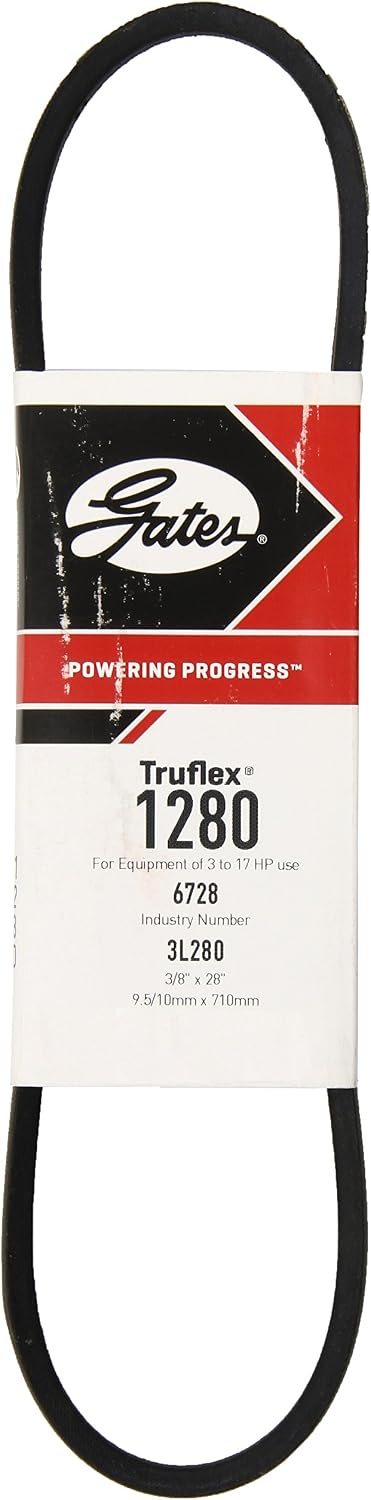 Gates 1280 Truflex FHP Low Horse-Power V-Belts