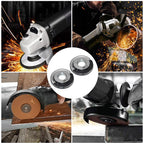 2Pcs Angle Grinder Flange Locking Nuts with 5/8-11 Inch Thread Quick Change