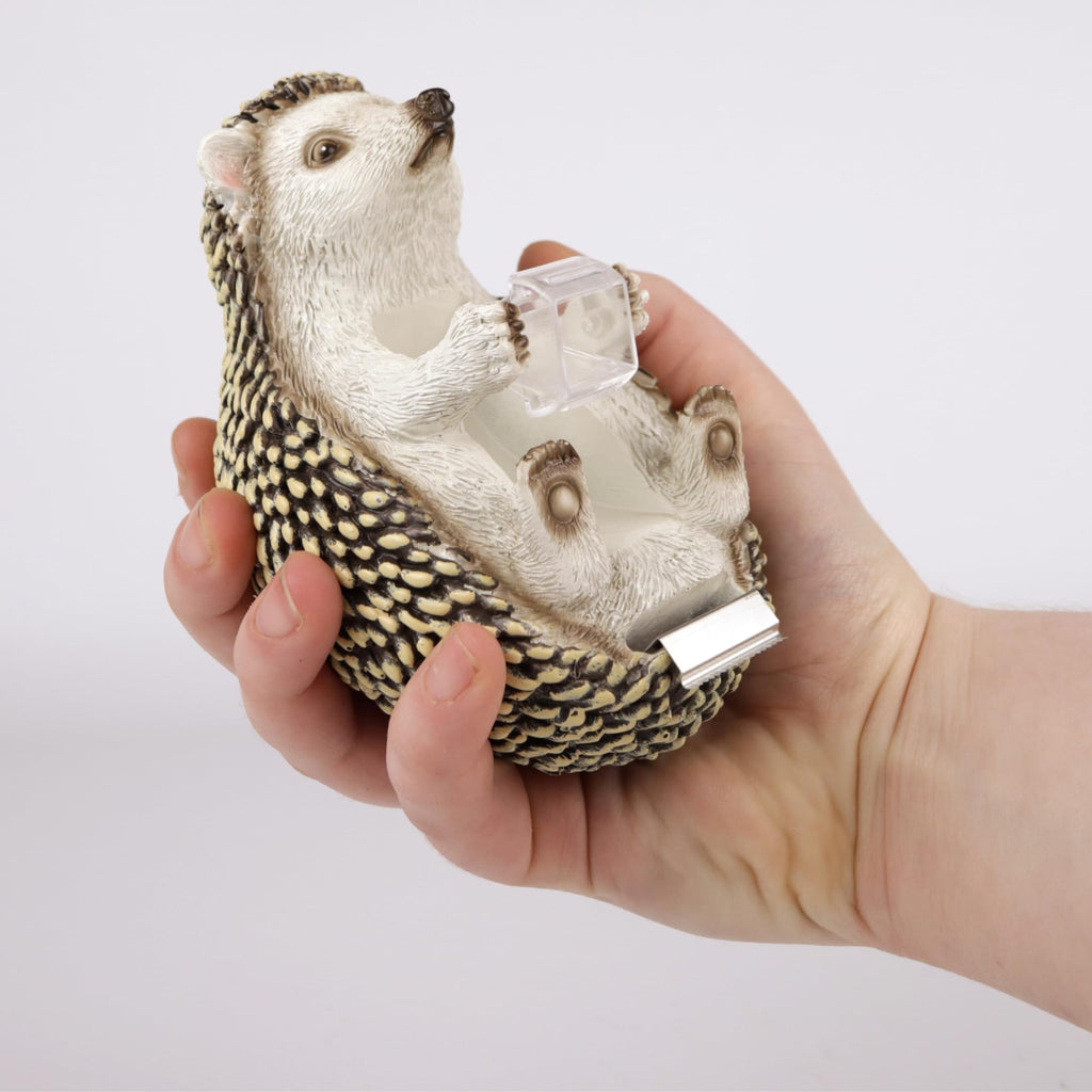 Hedgehog Tape Dispenser, Office Desk Accessory, 5"x3"x3.75"