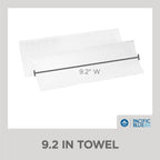 Pacific Blue Basic Recycled Multifold Paper Towels (Previously Branded Envision) by GP PRO (Georgia-Pacific), White
