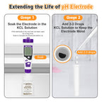 pH Buffer Calibration Solution 4,0 7,0 KCL Storage&Cleaning Solution