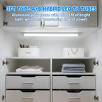 3FT LED Tube Light, Type A+B, 5000K Daylight, 12 Pack