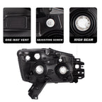 Halogen Headlight Assembly Compatible with 2004-2015 Nissan Titan