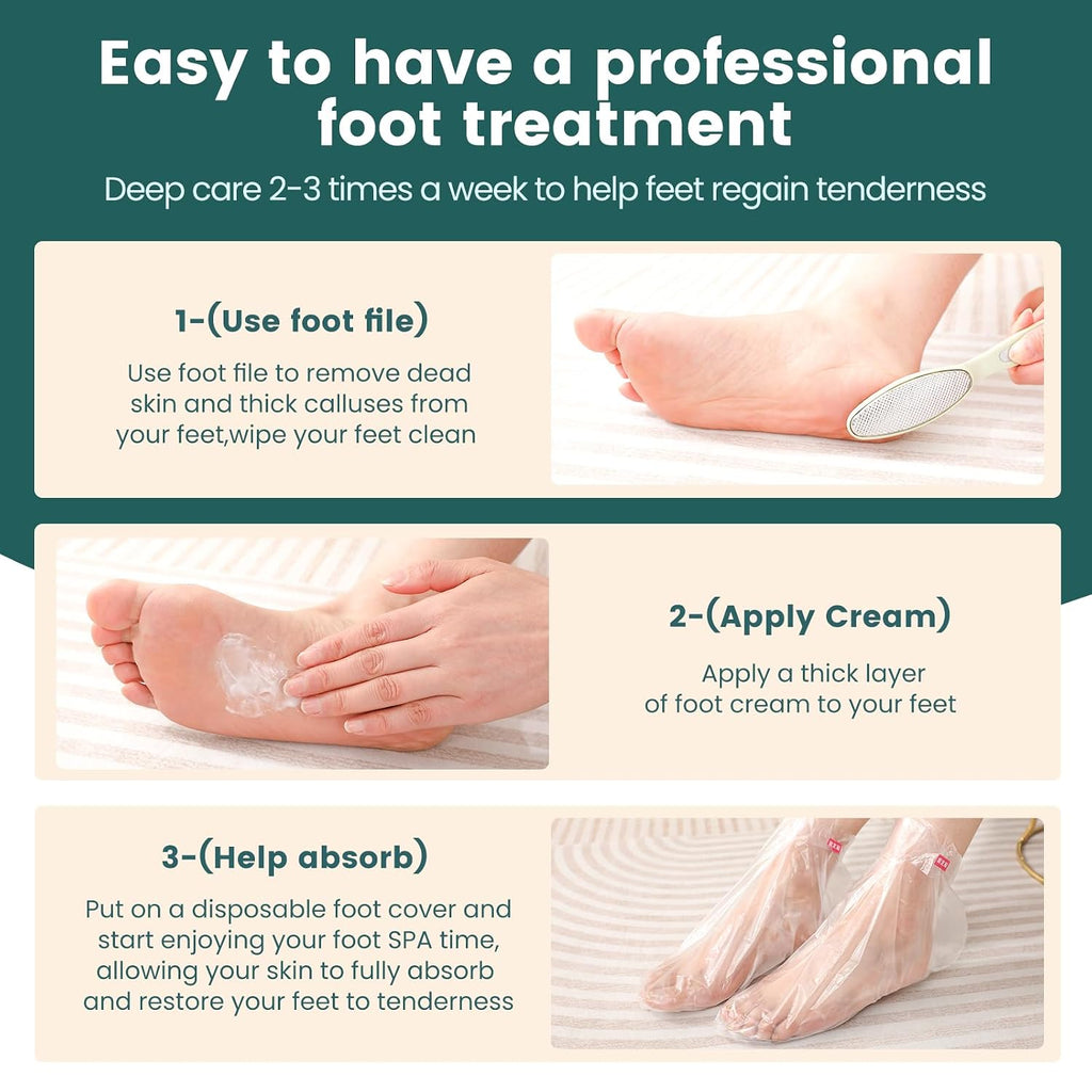 Urea Cream 45% for Feet with Maximum Strength Moisturizing, with 2% Salicylic Acid, for Dry and Cracked Heel, Foot