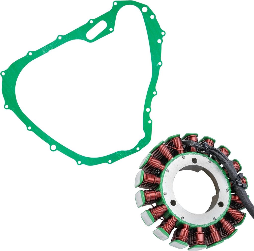 Caltric Stator and Gasket Compatible With Suzuki 750 Lta750Xz Lta-750Xz King Quad 2008-2017