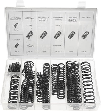 Large Compression Spring Assortment, Package of 29 Pieces
