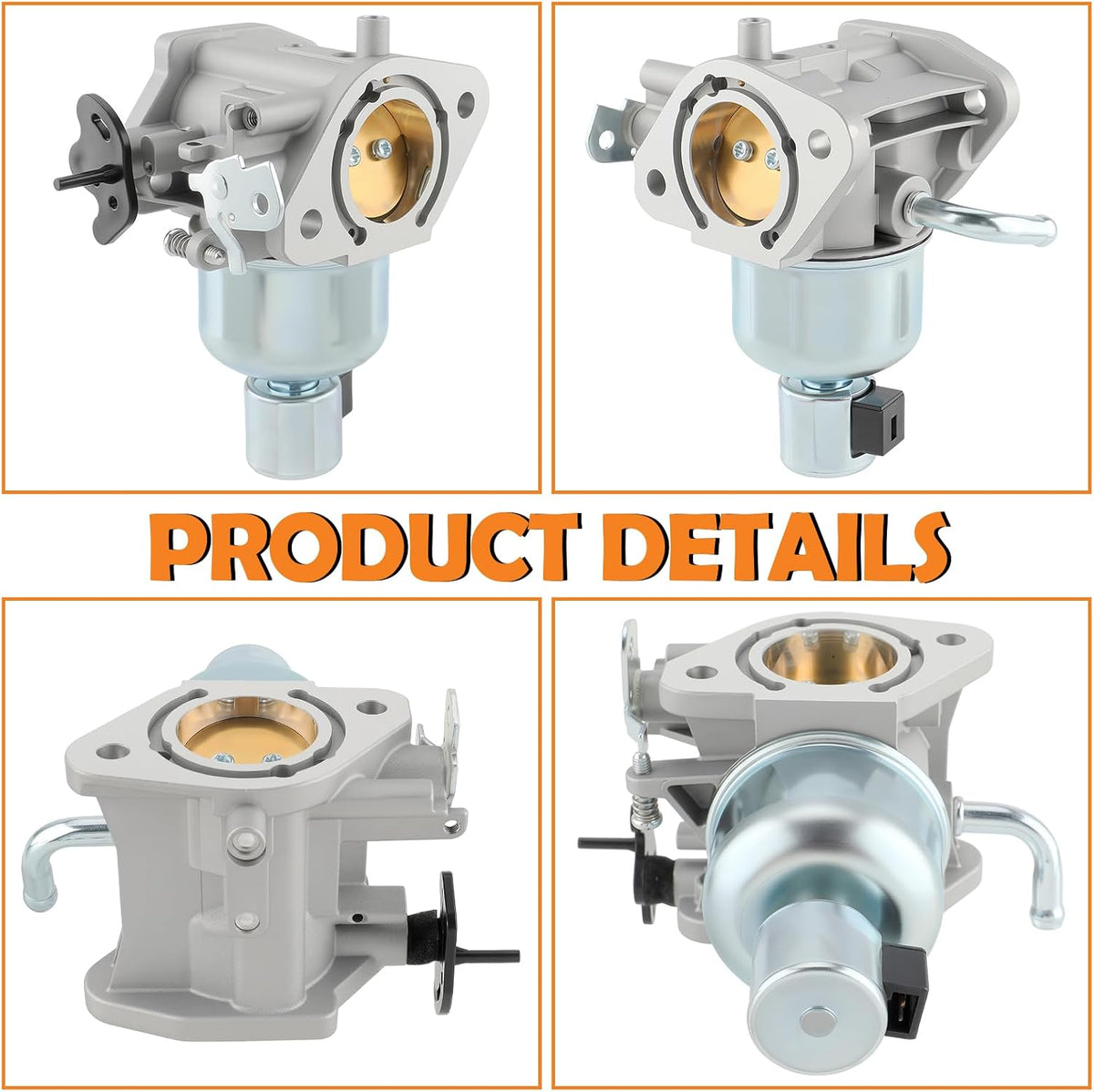 16 853 21-S Carburetor for Kohler 7000 Series 22HP 24HP 26HP Lawn Mower | Fits KT725 KT730 KT735 KT740 KT745 23HP