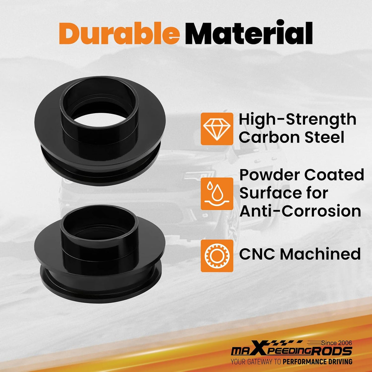 maXpeedingrods 3" Front Leveling Lift Kit for Chevy Silverado/GMC Sierra 1500 99-07