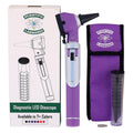 Otoscope - Ear Scope with Light, Ear Infection Detector, Pocket Size (Purple)