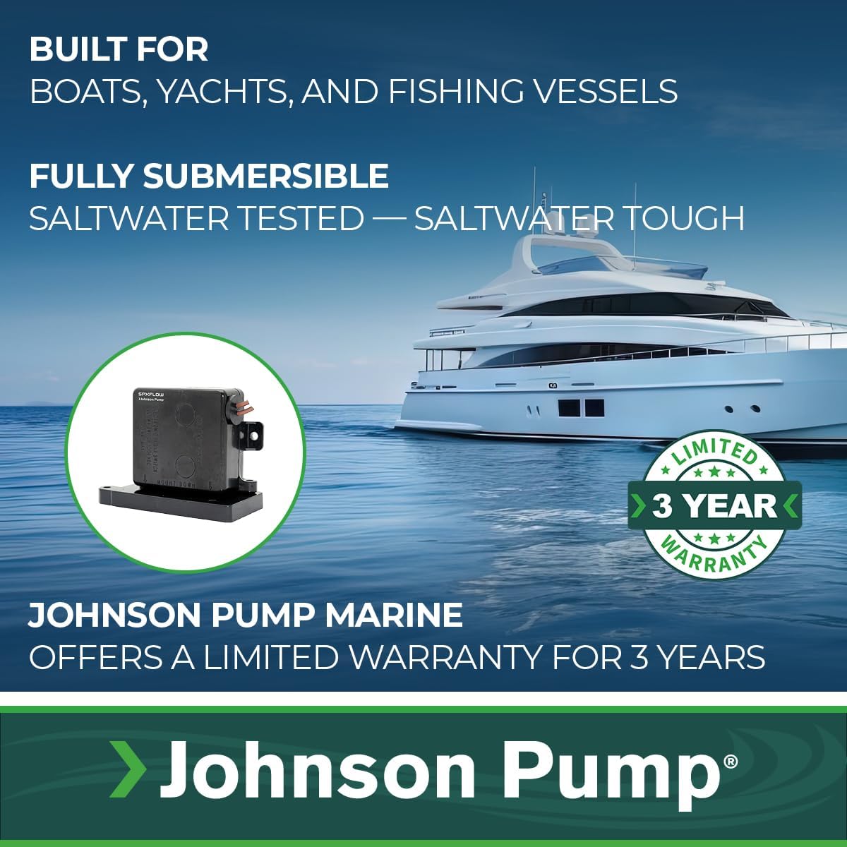 Johnson Pumps 36303 Ultima Auto Bilge Pump Switch