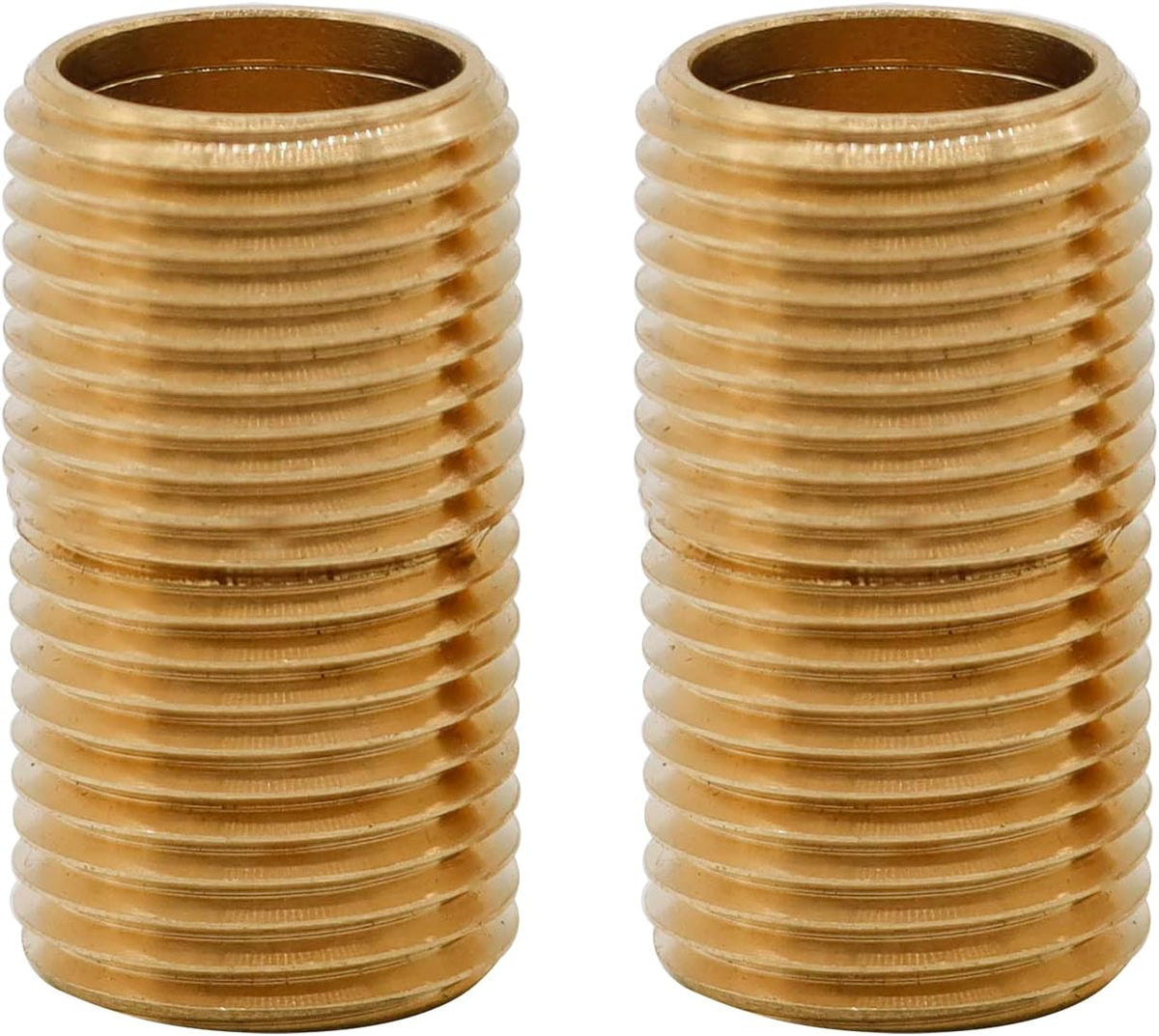 1/2" MNPT x 1/2" Male G Brass Pipe Extension Adapter