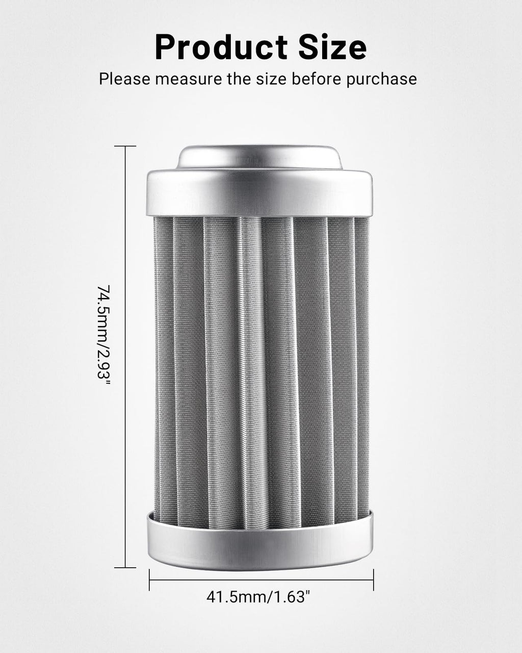 EVIL ENERGY 30 Micron Fuel Filter Element Replacement for EVIL ENERGY