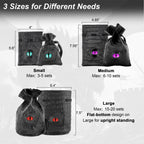 Dragon Dice Bag, PU Leather Pouch with 3D Glass Dragon Eye